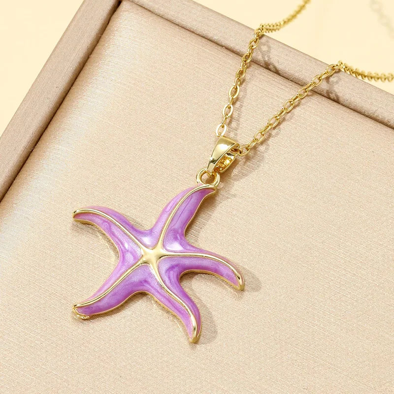 Starfish Pendant Necklace
